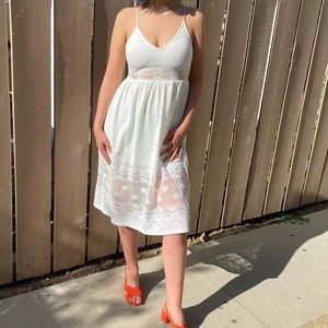 White dress